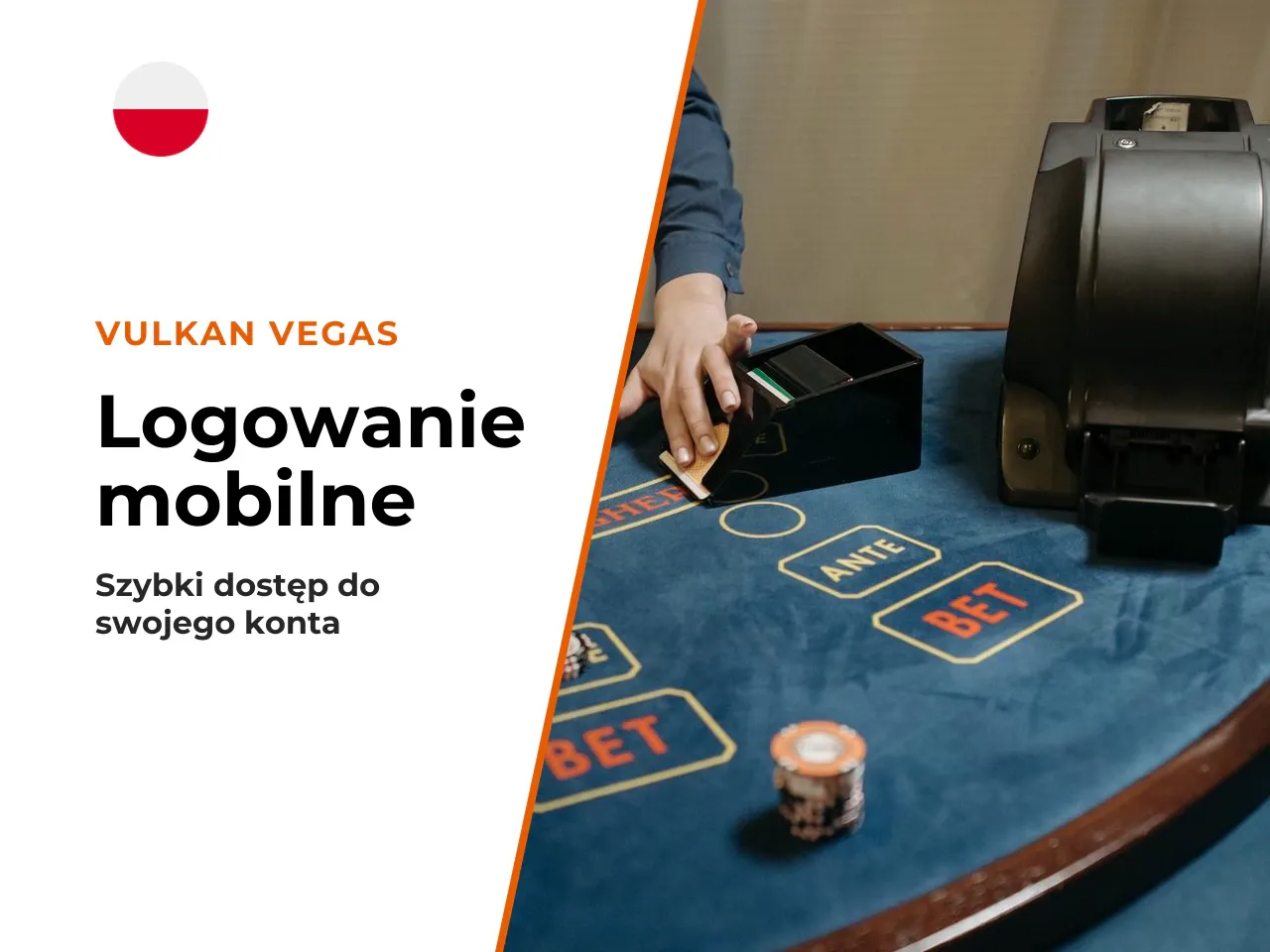 Wejście do Vulkan Vegas z telefonu i na wersji mobilnej. Logowanie na smartfonie przebiega według tej samej logiki co na komputerze, ale interfejs jest dostosowany do mniejszego ekranu. Przycisk **vul