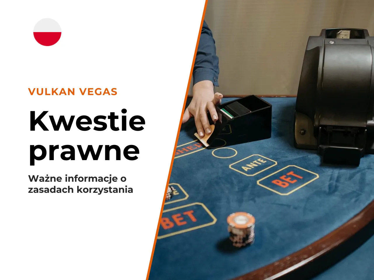 Kontekst prawny — krótko, ale jasno. Vulkan Vegas nie posiada polskiej licencji na organizowanie gier hazardowych. Działa na podstawie licencji Curaçao (OGL/2024/688/0234), która nie jest uznawana prz