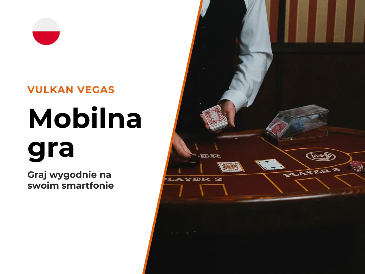 Gra na telefonie i dostęp do strony mobilnej. System mobilny Vulkan Vegas działa w przeglądarce smartfona na zasadzie responsywnej wersji strony (RWD) — bez konieczności instalowania dedykowanej aplik
