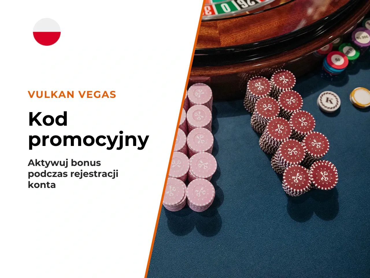 Gdzie wpisać kod podczas rejestracji. Jeśli dysponujesz kodem (np. z serwisu partnerskiego), wpisz go w polu „Kod promocyjny" lub „Promo code" w formularzu rejestracyjnym. Pole to pojawia się zazwycza